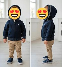 🧥 Giacca/Bomber Brums Reversibile⭐Taglia 18 mesi