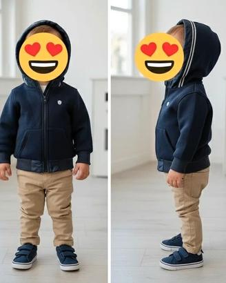 🧥 Giacca/Bomber Brums Reversibile⭐Taglia 18 mesi