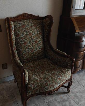coppia di poltrone bergère
