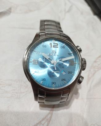 orologio BREIL Globe crono celeste acciaio 