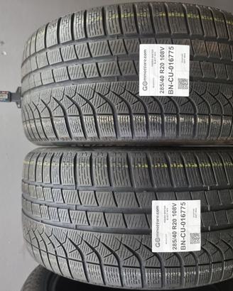 2 Pneumatici 285/40 R20 Pirelli Pzero Winter Elect