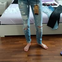 Jeans pantaloni regenerate by mangano