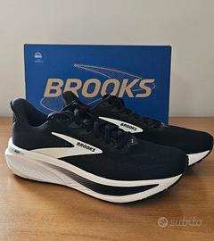 Brooks Ghost 17 Black/Grey/White n.41 come nuove