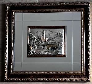 Quadro in argento 925