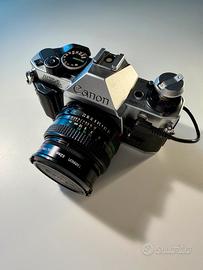 Canon ae-1 program con accessori