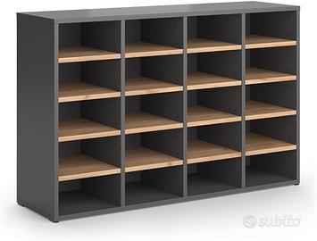 SCARPIERA IN LEGNO SU MISURA