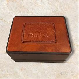 Scatola per orologio Bulova Originale Vintage 