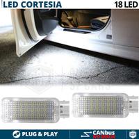 Luci cortesia LED Per Audi A1 Luce BIANCA Canbus