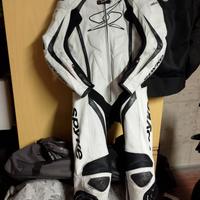 tuta moto pelle Spyke tg 52