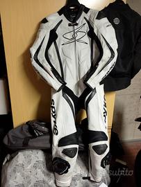 tuta moto pelle Spyke tg 52