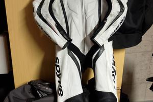 tuta moto pelle Spyke tg 52