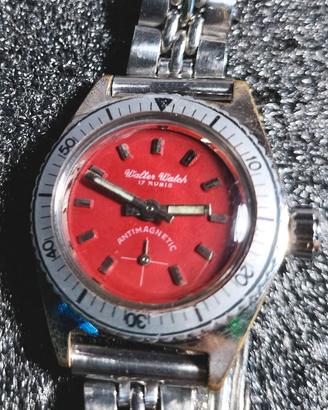 Orologio Walter Watch diver meccanico vintage lady