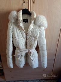giubbotto bianco panna