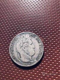 5 FRANCS 1835 ARGENTO