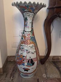 Vasi Giapponesi dipinti a mano porcellana 65cm