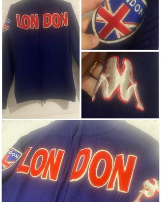 Maglione london vintage kappa neve montagna