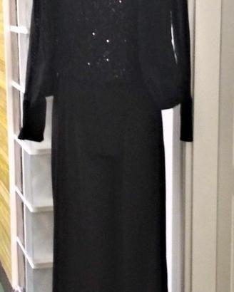 Tailleur Evening Elegante Tuta Corpino Paillettes