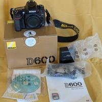 Nikon D600 fotocamera digitale reflex DSLR