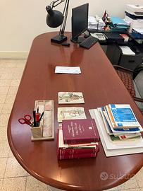 Tavolo/scrivania Unifor massello e acciaio