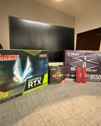 PC Gaming Ryzen 5 5600X + RTX 3070 + B550 WiFi