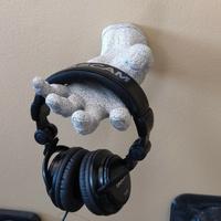 Supporto a muro di design per palla, cuffie ecc...