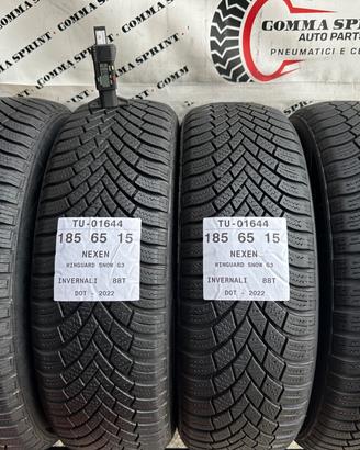 4 PNEUMATICI 185/65 R15 NEXEN INVERNALI