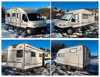 Camper semintegrale Arcadia 4.3 su Ducato