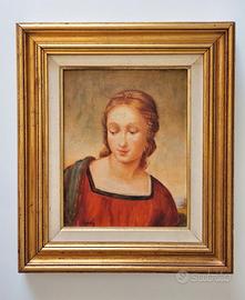 Dipinto ad olio su rame - Vaney