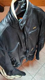 GIACCA MOTO IN PELLE