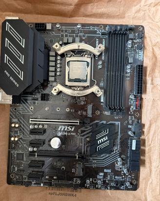 Intel i5 9600KF + MSI Z390-A PRO combo