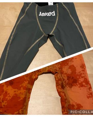 Coppia costumi da gara Jaked (tg 40) omolog. FINA