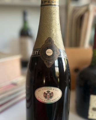 Champagne Pommery XXV anniversario Principe MONACO