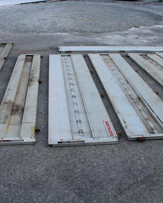 Sponde in alluminio per autocarri