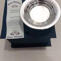 Alzata in bagno Argento