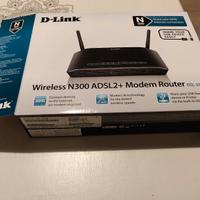 D-Link wireless N300 ADSL2+ Modem Router