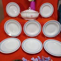 Servizio piatti Tognana di porcellana Vintage 1965