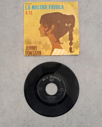 Vinile 45 giri Jimmy Fontana