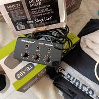 mixer microfono 