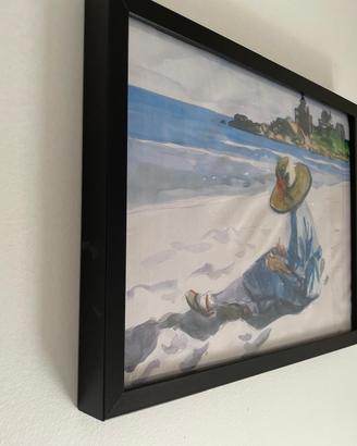 Stampa incorniciata di Edward Hopper  40 x 30 