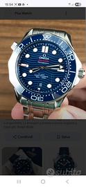 Seamaster 300 braccialato blu data ottobre2025