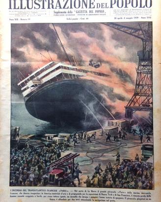 Rivista Illustrazione del Popolo 30 Aprile 1939