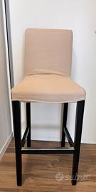 5 sbabelli/sedie IKEA BERGMUND - 75 cm