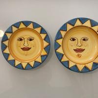 piatti ceramica. sole
