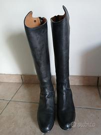stivale uomo in pelle per equitazione
