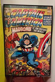 Quadro Marvel Captain America cm 60x90h