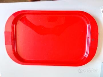 vassoio guzzini rosso