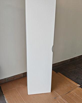 Colonna bagno in legno bianca 140*35*20cm