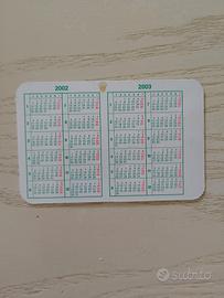 Calendario Rolex anno 2002 2003 