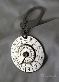 Portachiavi con ruota zodiacale (Massonico?)