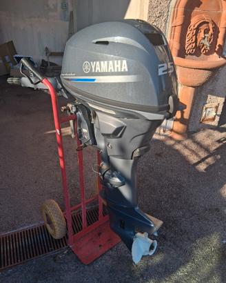 Yamaha 25hp 4 tempi gambo lungo. Anno 2017
